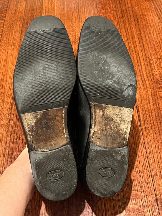 Ferragamo Classic Black Men’s Leather Loafers